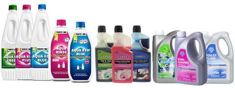 Toilet Chemicals & Rolls