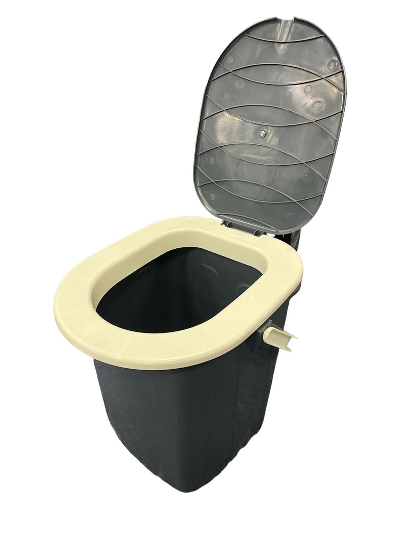 Vanilla Leisure Mobile Bucket Portable Lightweight Toilet Tamworth Camping