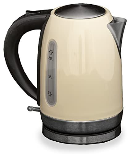 Quest Leisure Products Rocket Low Wattage Caravan/Motorhome Kettle (Cream,  Litre) - Main Image