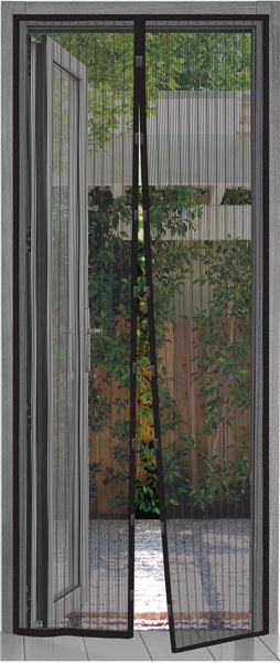 Quest Bug Bouncer Magnetic Self-Close Insect Screen (90 x 120cm)-Tamworth Camping