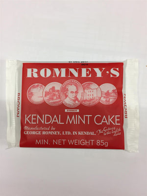Romneys Kendal Mint Cake 85g MEDIUM - BROWN-Tamworth Camping