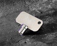 W4 Gas Locker Key - Southco Universal Locker Box Compartment Gas Key - View #3