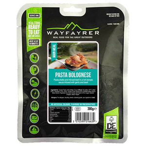 Wayfayrer Pasta Bolognese Ready-to-Eat Camping Food (Single)-Tamworth Camping