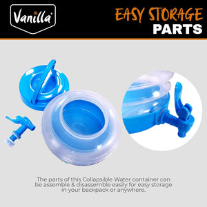 Cask 5.5L Collapsible Liquid Dispenser with Tap-Tamworth Camping