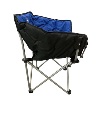 Vanilla Leisure Tub Folding Camping, Festival, Hiking, Outdoor Chair Blue-Tamworth Camping