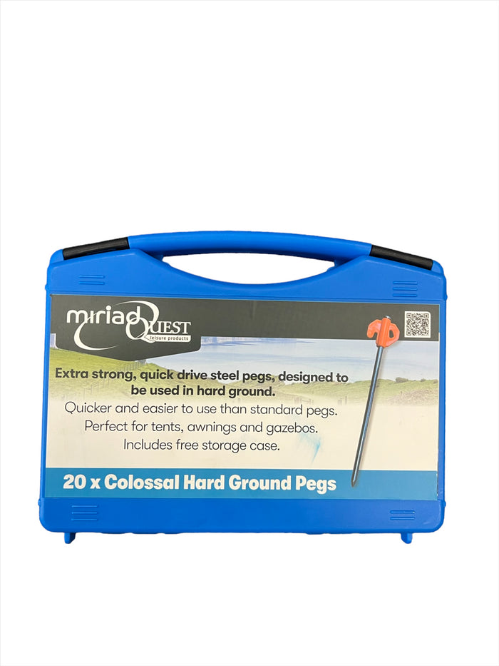 Miriad Quest 20x Colossal Hard Ground Pegs