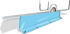 Kampa Dual Fix Draught Skirt 70cm (28") Drop Limpet Ready - Per Metre-Tamworth Camping