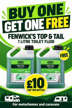 2 Pack Fenwicks Top & Tail Toilet Fluid 1L Concentrate
