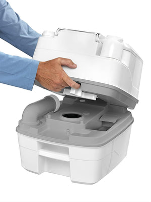 Thetford 92828 Porta Potti 335 Portable Toilet, White-Grey 313 x 342 x 382 mm-Tamworth Camping