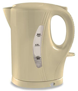 Scotsman Low Wattage 1 Litre Kettle (Cream)-Tamworth Camping
