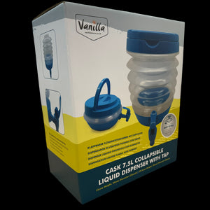 Cask 5.5L Collapsible Liquid Dispenser with Tap-Tamworth Camping
