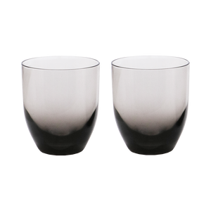 TRAVELLIFE FERIA DRINKING GLASS SMOKEY (2)-Tamworth Camping
