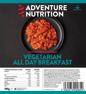 Adventure Nutrition Vegiterian All Day Breakfast MRE 300g-Tamworth Camping