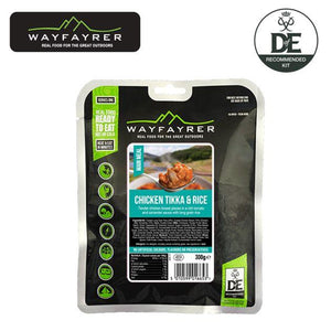Wayfayrer Chicken Tikka & Rice Ready-to-Eat Camping Food-Tamworth Camping