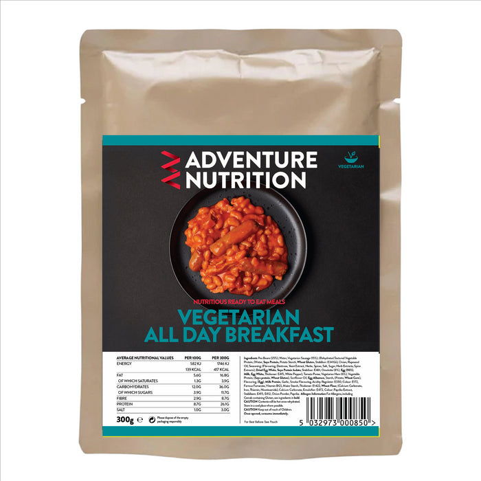 Adventure Nutrition Vegiterian All Day Breakfast MRE 300g