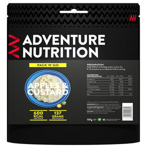 Adventure Nutrition Apple and Custard 600 Kcal (Single)-Tamworth Camping