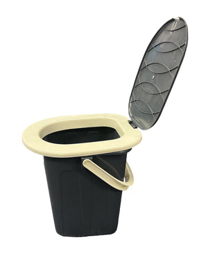 Vanilla Leisure Mobile Bucket Portable Lightweight Toilet-Tamworth Camping