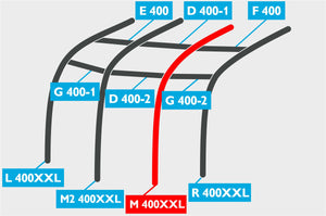 Replacement Air Poles for Kampa Dometic Motor Ace AIR 400XXL - Pro, Sloped Roof-Tamworth Camping