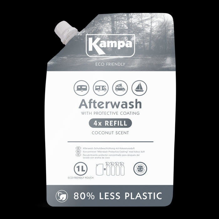 Kampa Eco Friendly Afterwash Protective Coating 1L Refill Pouch