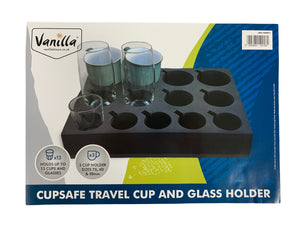 Vanilla Leisure CupSafe Travel Cup & Glass Holder-Tamworth Camping