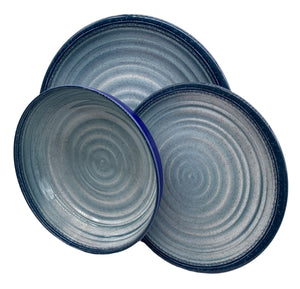 Vanilla Leisure Amalfi 12 Piece Melamine Set-Tamworth Camping