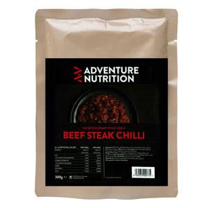 Adventure Nutrition Beef Steak Chilli MRE 300g-Tamworth Camping