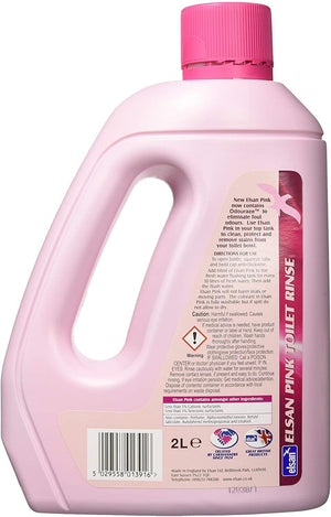 Elsan Pink – 2 Litre Toilet Bowl Cleaner-Tamworth Camping