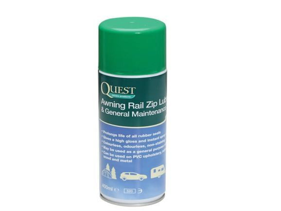 Quest Awning Rail Zip Lubricant & General Maintenance Spray