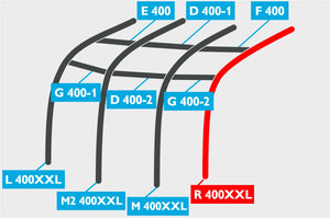 Replacement Air Poles for Kampa Dometic Motor Ace AIR 400XXL - Pro, Sloped Roof-Tamworth Camping