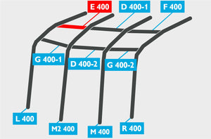 Replacement Air Poles for Kampa Dometic Ace AIR 400 - All Season, Dual Pitch Roof-Tamworth Camping