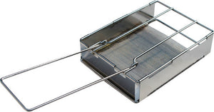 Kampa Crust Folding Camping Stainless Steel Toaster CW0052-Tamworth Camping