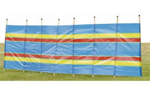 Quest 8 Pole Multicoloured Windbreak-Tamworth Camping