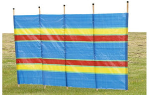 Quest 5 Pole Multicoloured Windbreak-Tamworth Camping