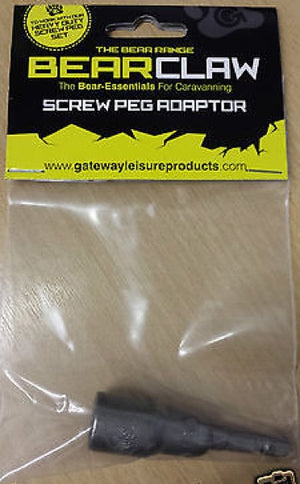 Gateway Bear Claw Screw Peg Adaptor-Tamworth Camping