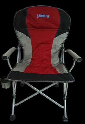 Liberty Lesiure Red Folding Chair-Tamworth Camping