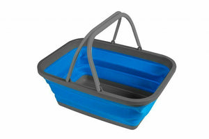 Kampa Folding Collapsible Washing Up Bowl with Handles - Medium BLUE-Tamworth Camping