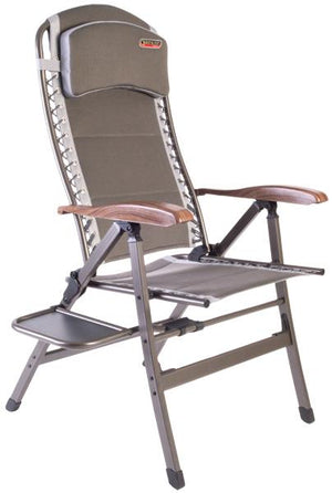 Quest Naples Pro Comfort chair with side table-Tamworth Camping