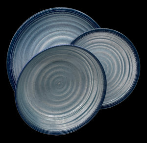 Vanilla Leisure Amalfi 12 Piece Melamine Set-Tamworth Camping