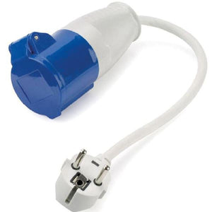 Caravan mains Euro adaptor-Tamworth Camping