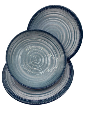 Vanilla Leisure Amalfi 12 Piece Melamine Set-Tamworth Camping
