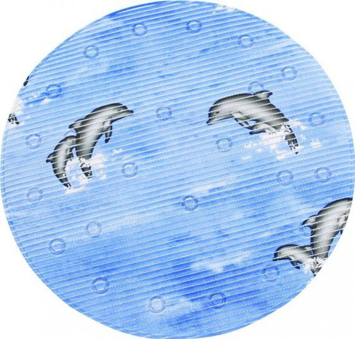 CARAVAN & MOTOR-HOME CIRCULAR ANTI SLIP SHOWER MAT