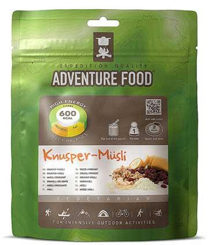 Adventure Food Crunchy Muesli - 1 Person Serving-Tamworth Camping