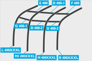 Replacement Air Poles for Kampa Dometic Motor Ace AIR 400XXXL - Pro, Sloped Roof-Tamworth Camping