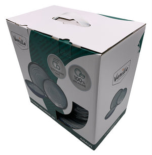Vanilla Leisure Amalfi 12 Piece Melamine Set-Tamworth Camping