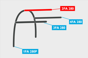 Replacement Air Poles for Kampa Dometic Fiesta AIR Pro 280 - Four Pole-Tamworth Camping