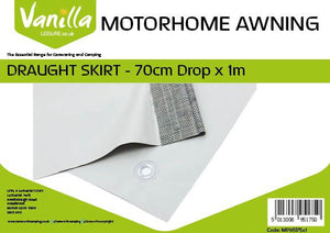 Caravan and Motorhome-Awning Draught Skirt 70cm (2ft 3In) Drop-Tamworth Camping