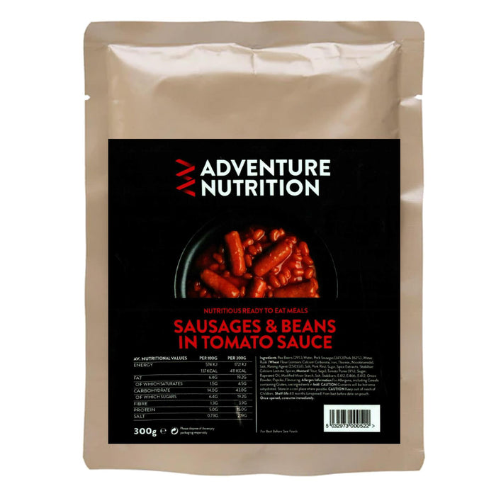 Adventure Nutrition Sausage & Beans MRE 300g