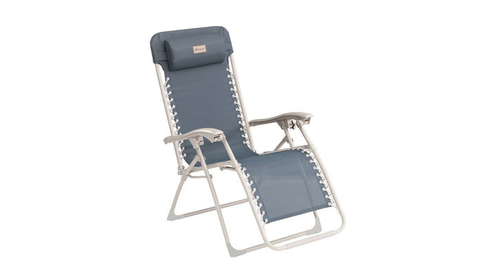 Outwell Ramsgate Folding Relaxer Chair - Ocean Blue