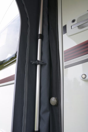 Kampa Deluxe Light Weight Aluminium Rear Upright Poles (Pair)-Tamworth Camping