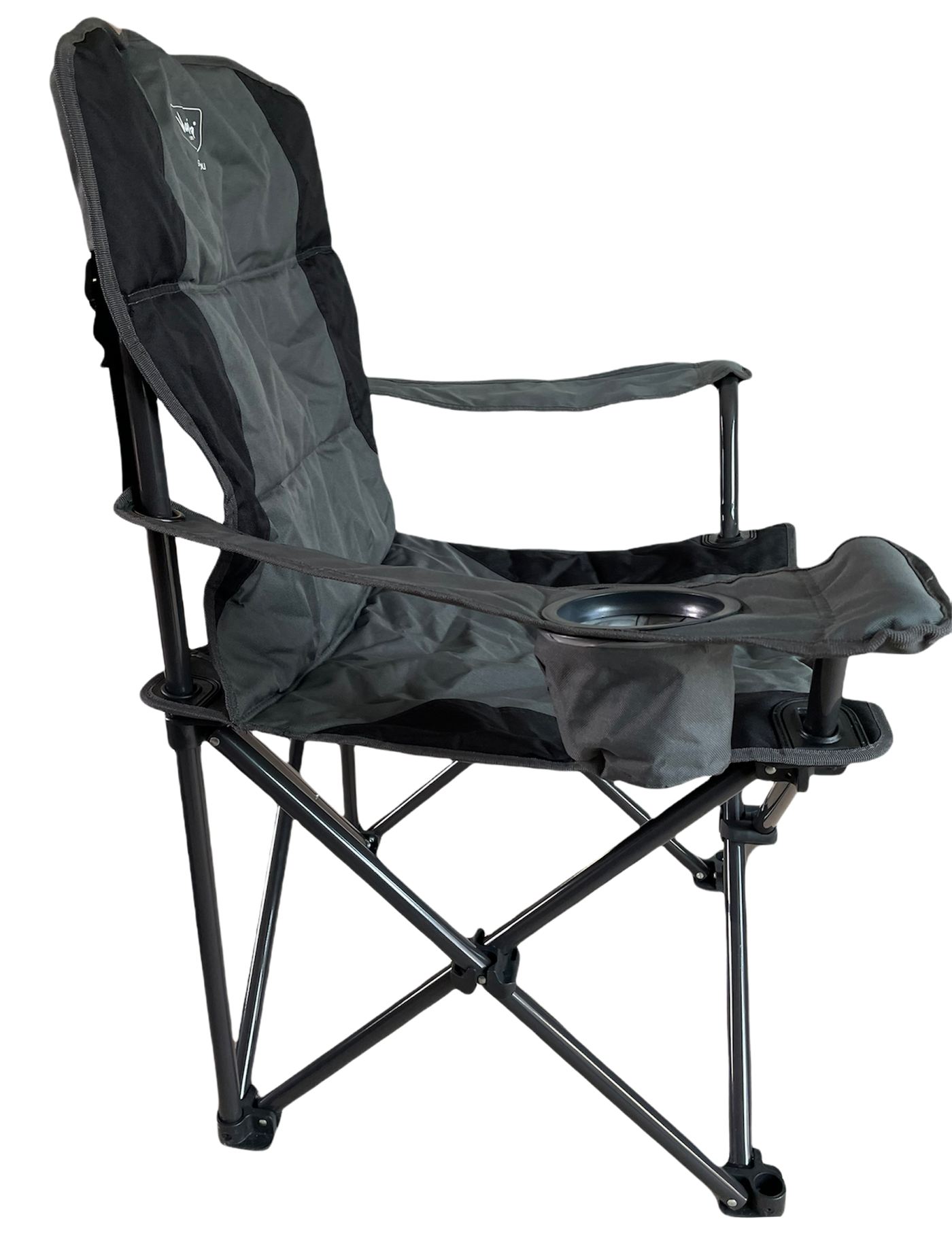 Vanilla Leisure Stromboli Folding Outdoor Chair with Heated Seat and Back